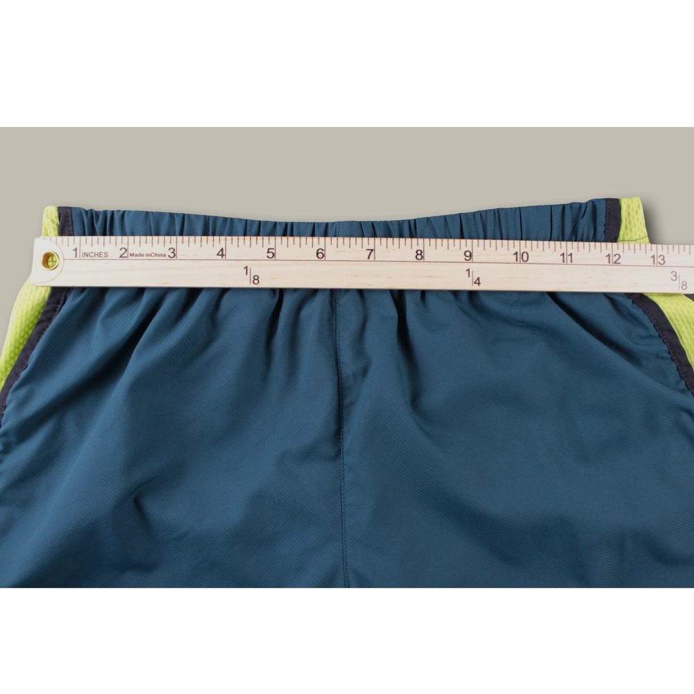 Patagonia Men's Strider Running Shorts 7" Inseam Lined Teal Blue Lime Green S - Picture 5 of 6